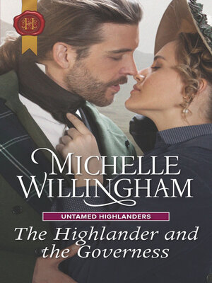 cover image of The Highlander and the Governess